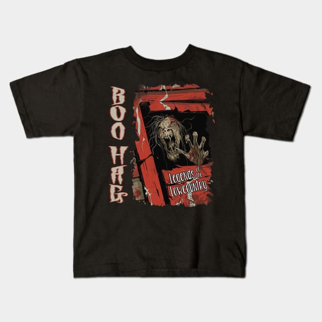 Boo Hag Kids T-Shirt by Dead Is Not The End